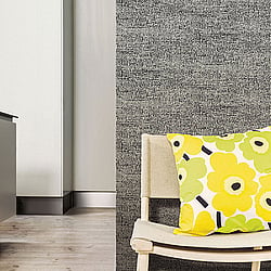 Galerie Wallcoverings Product Code 23312 - Marimekko 5 Wallpaper Collection - Black Beige Colours - Marimekko Orkanen Design