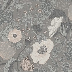 Galerie Wallcoverings Product Code 44102 - Apelviken 2 Wallpaper Collection - Grey Colours - Anemone Design