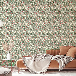 Galerie Wallcoverings Product Code 47626 - Heritage Wallpaper Collection - white Colours - Botanic Design