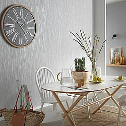 Galerie Wallcoverings Product Code AM30009 - Amazonia Wallpaper Collection - Silver Grey Colours - Scratch Effect Design