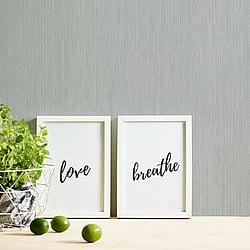 Galerie Wallcoverings Product Code ES31107 - Escape Wallpaper Collection - Light Grey Colours - Textured Stripes Design