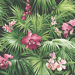 Galerie Wallcoverings Product Code G56435 - Global Fusion Wallpaper Collection -  Tropical Florals Design