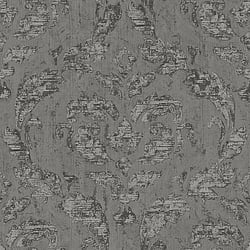 Galerie Wallcoverings Product Code G67782 - Ambiance Wallpaper Collection - Charcoal Silver Colours - In Lay Design