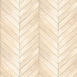 Galerie Wallcoverings Product Code G67999 - Organic Textures Wallpaper Collection - Beige Colours - Chevron Wood Design