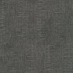 Galerie Wallcoverings Product Code HV41046 - Havana Wallpaper Collection - Metallic Black Colours - Havana Stripe Weave Motif Design