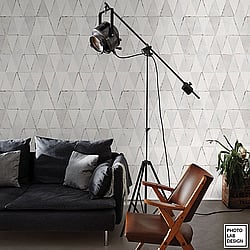 Galerie Wallcoverings Product Code SE20530 - Essentials Wallpaper Collection - Grey Colours - Geo Design