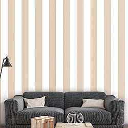 Galerie Wallcoverings Product Code SH34543 - Shades Wallpaper Collection - Taupe Colours - Wide Stripe Design