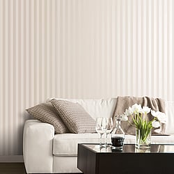 Galerie Wallcoverings Product Code SK34704 - Simply Silks 3 Wallpaper Collection - Taupe Colours - Matte Shiny Stripe Design