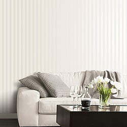 Galerie Wallcoverings Product Code SL27518 - Simply Silks 3 Wallpaper Collection - Soft Grey Colours - Matte Shiny Stripe Design