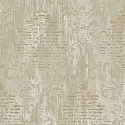 Galerie Wallcoverings Product Code W78177 - Metallic Fx Wallpaper Collection - Gold Colours - Modern Metallic Damask Design