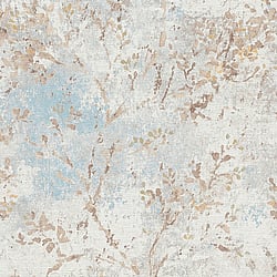 Galerie Wallcoverings Product Code WH30124 - Welcome Home Wallpaper Collection - Blue Colours - Rustic Blossom Design