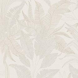 Galerie Wallcoverings Product Code WH30145 - Welcome Home Wallpaper Collection - Cream Colours - Botanical Leaves Design